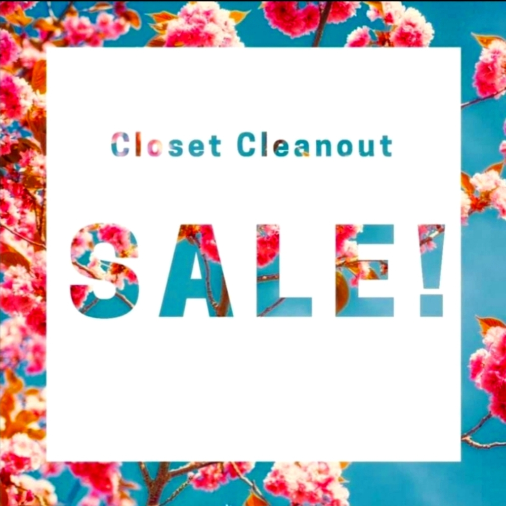 CLOSET CLEAN OUT !!!! EVERTHING MUST GO !!!!! Accepting All Reasonable offers!!!